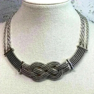 Vintage Silver Tone Necklace